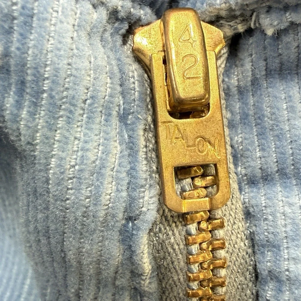 Vintage 1978 Levis 505 Light‎ Blue Corduroy Pants USA 30x36 Straight
